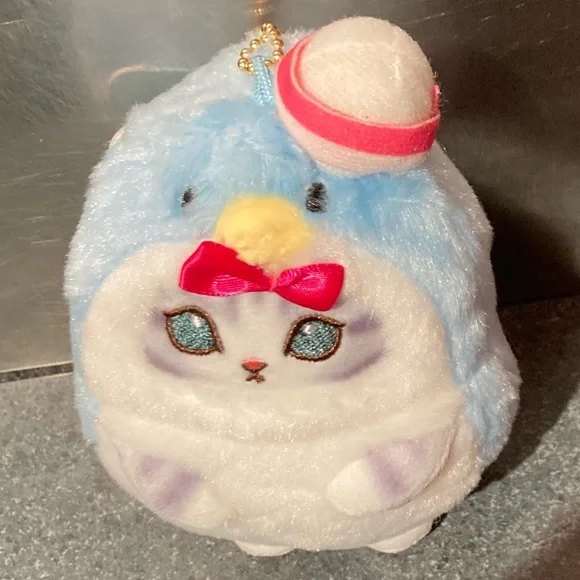 🐱🐧 15cm Japan Sanrio Mofusand Cat Cross-Dressing Penguin Tuxedo Sam Plush Doll - Picture 5 of 9